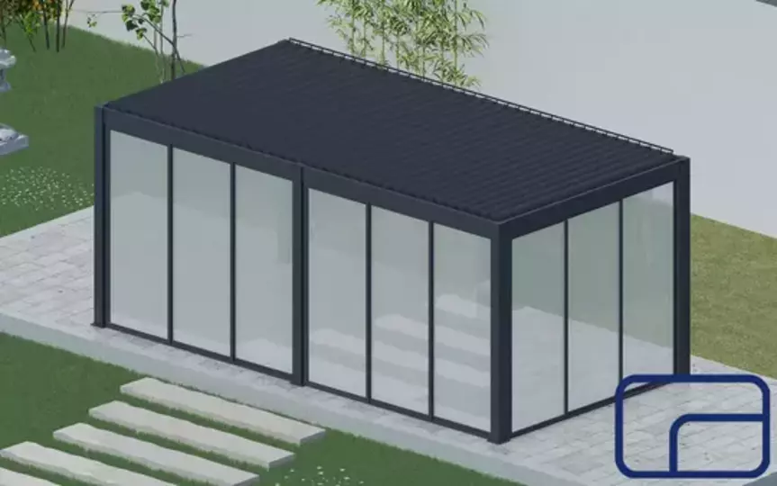 Pergola Glass Sliding Doors 3m/6m