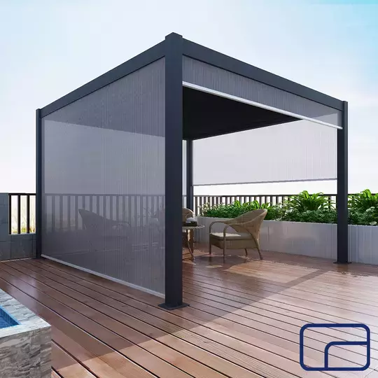 Drop Side Blind for King Pergola 2.5m