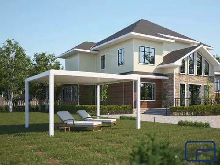 Queen Free Standing Pergola Electric 4x4m