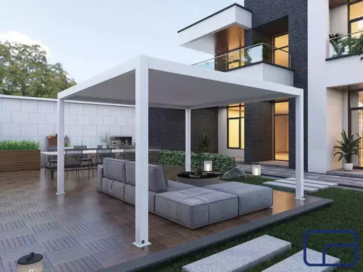 Queen Free Standing Pergola Electric 4x4m