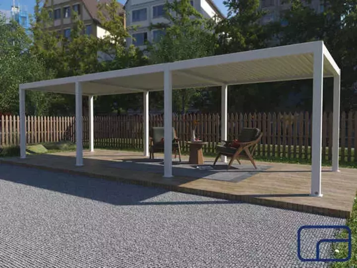 Queen Free Standing Pergola Electric 4x8m