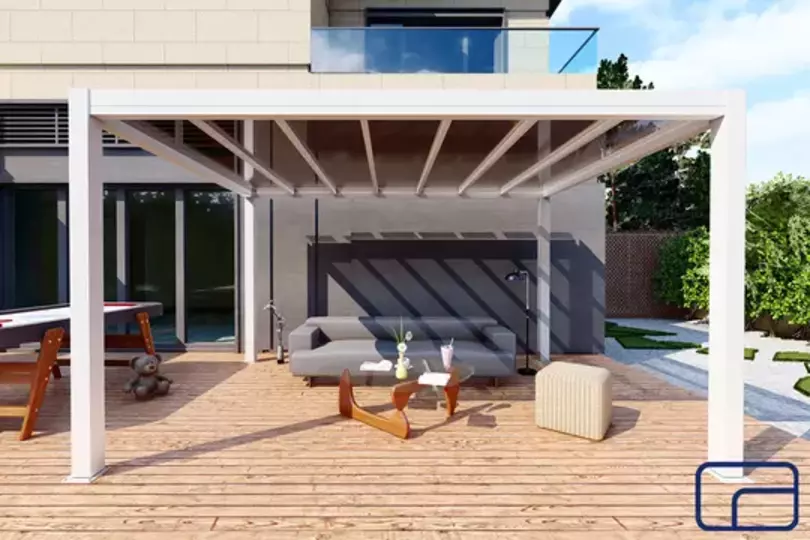 Queen Free Standing Polycarbonate Pergola 4x4m