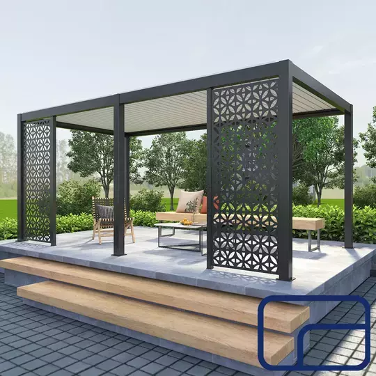 Oriental Laser Cut Panel 4m/8m