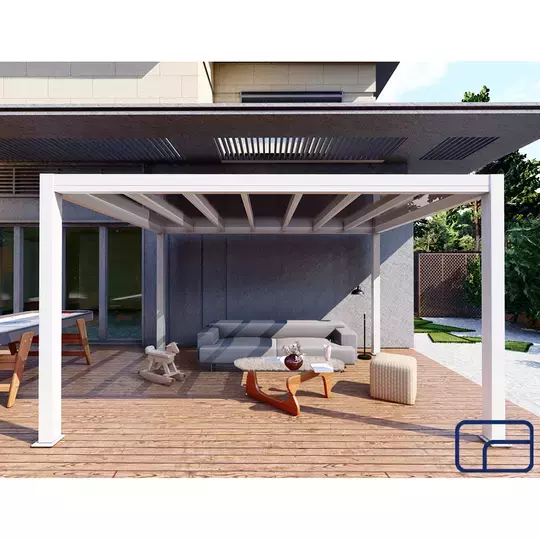 Free Standing Polycarbonate Pergola