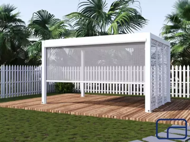 Drop Side Blind for King Pergola Electric 2.5m