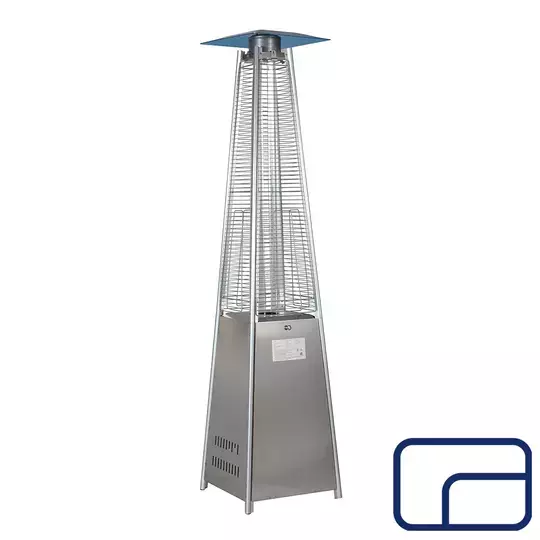 Pyramid Glass Outdoor Patio Heater