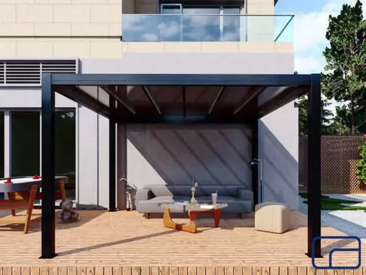 Free Standing Polycarbonate Pergola 3x3m
