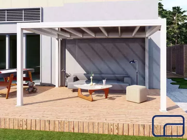 Free Standing Polycarbonate Pergola 3x4m