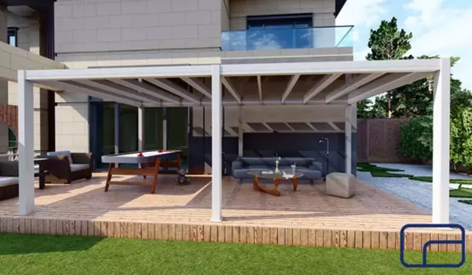 Queen Free Standing Polycarbonate Pergola 4x6m