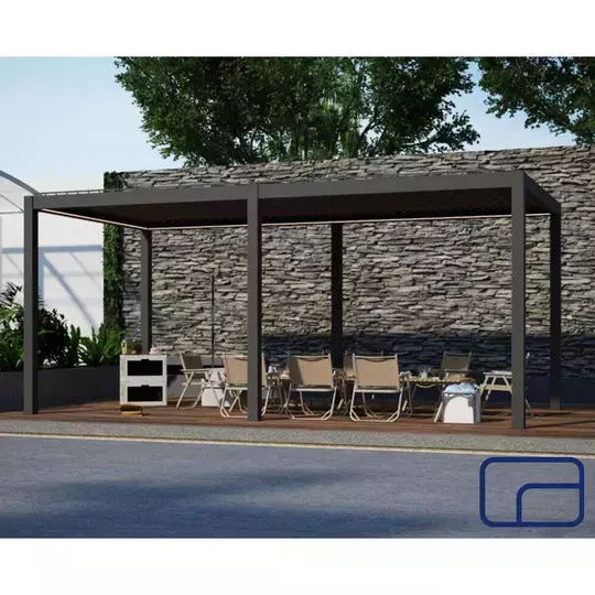 King Pergola Gazebo Electric 3x5m