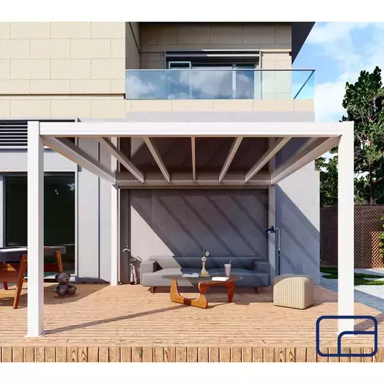 Free Standing Polycarbonate Pergola 3x3m
