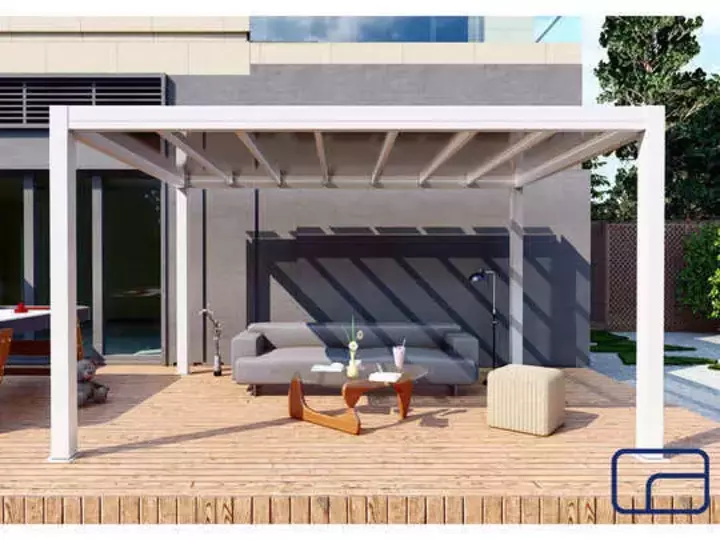 Free Standing Polycarbonate Pergola 3x4m