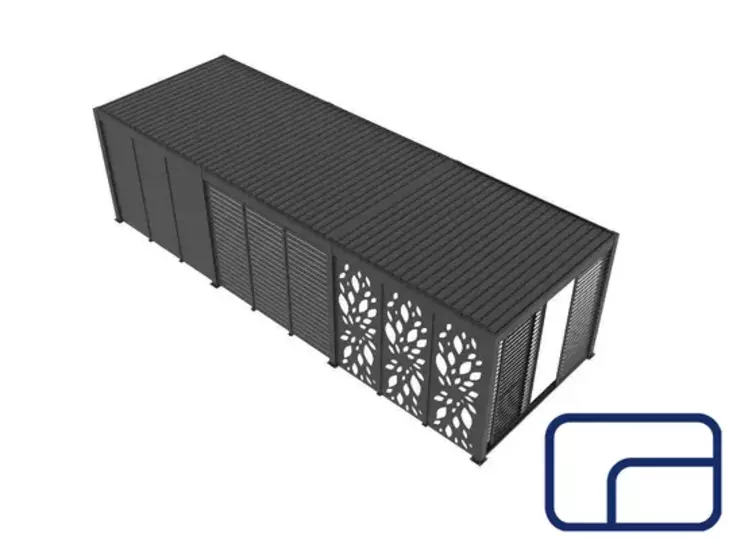 Magnolia Laser Cut Panel 4m/8m