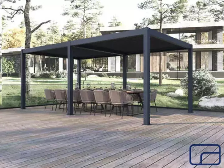 King Pergola Gazebo 3x6m