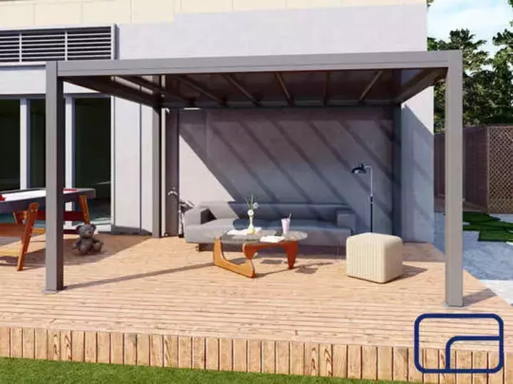 Free Standing Polycarbonate Pergola 3x4m