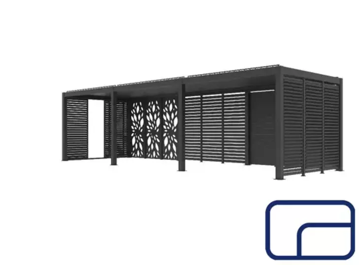 Magnolia Laser Cut Panel for 4x8 Pergola