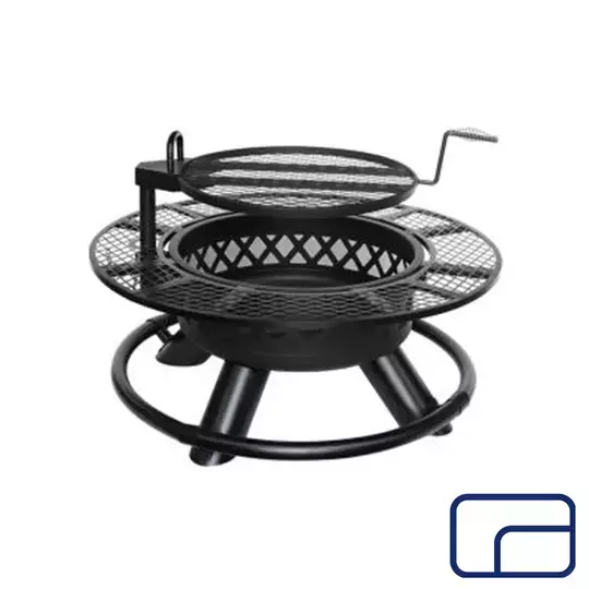 FireNest 3-Level Grill Pit