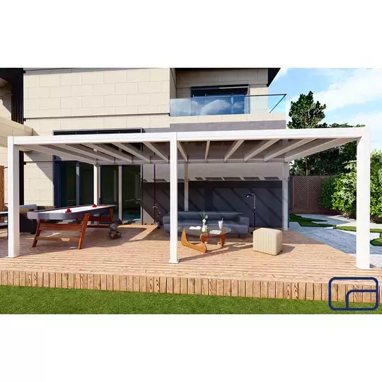 King Free Standing Polycarbonate Pergola 3x6m