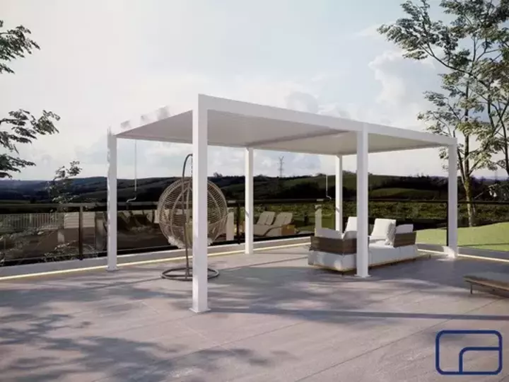 King Pergola Gazebo Electric 3x6m